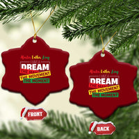 MLK Day I Have A Dream Ceramic Ornament Martin Luther King The Man Movement Moment Black History Month
