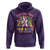 Funny Dabbing Thru 100 Days Of School Hoodie Dabbing Unicorn Rainbow