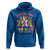 Funny Dabbing Thru 100 Days Of School Hoodie Dabbing Unicorn Rainbow