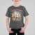 Funny Dabbing Thru 100 Days Of School T Shirt For Kid Dabbing Unicorn Rainbow