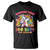 Funny Dabbing Thru 100 Days Of School T Shirt Dabbing Unicorn Rainbow