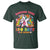 Funny Dabbing Thru 100 Days Of School T Shirt Dabbing Unicorn Rainbow