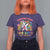 Funny Dabbing Thru 100 Days Of School T Shirt For Women Dabbing Unicorn Rainbow