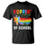 Funny Poppin' My Way Through 100 Day T Shirt