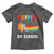Funny Poppin' My Way Through 100 Day Toddler T Shirt