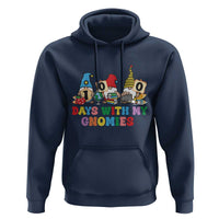 Funny 100 Days With My Gnomies Hoodie 100th Day of School