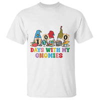 Funny 100 Days With My Gnomies T Shirt 100th Day of School