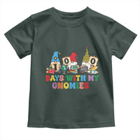 Funny 100 Days With My Gnomies Toddler T Shirt 100th Day of School