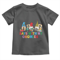 Funny 100 Days With My Gnomies Toddler T Shirt 100th Day of School