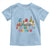 Funny 100 Days With My Gnomies Toddler T Shirt 100th Day of School