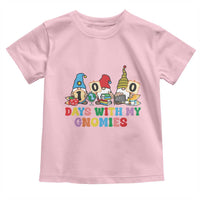 Funny 100 Days With My Gnomies Toddler T Shirt 100th Day of School