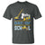 Funny 100TH Days Of School Construction T Shirt Vehicle Excavators
