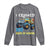 Funny I Crushed 100 Days Of School Long Sleeve Shirt Monster Truck 100th Day Of School