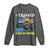 Funny I Crushed 100 Days Of School Long Sleeve Shirt Monster Truck 100th Day Of School
