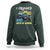Funny I Crushed 100 Days Of School Sweatshirt Monster Truck 100th Day Of School