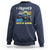 Funny I Crushed 100 Days Of School Sweatshirt Monster Truck 100th Day Of School
