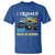 Funny I Crushed 100 Days Of School T Shirt Monster Truck 100th Day Of School