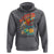 Funny Blasted My Way Through 100 Days Hoodie 100 Days Of School