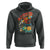 Funny Blasted My Way Through 100 Days Hoodie 100 Days Of School