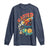 Funny Blasted My Way Through 100 Days Long Sleeve Shirt 100 Days Of School