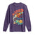 Funny Blasted My Way Through 100 Days Long Sleeve Shirt 100 Days Of School