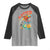 Funny Blasted My Way Through 100 Days Raglan Shirt 100 Days Of School