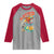 Funny Blasted My Way Through 100 Days Raglan Shirt 100 Days Of School