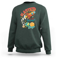 Funny Blasted My Way Through 100 Days Sweatshirt 100 Days Of School