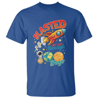 Funny Blasted My Way Through 100 Days T Shirt 100 Days Of School