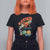 Funny Blasted My Way Through 100 Days T Shirt For Women 100 Days Of School