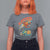 Funny Blasted My Way Through 100 Days T Shirt For Women 100 Days Of School