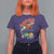 Funny Blasted My Way Through 100 Days T Shirt For Women 100 Days Of School