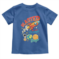 Funny Blasted My Way Through 100 Days Toddler T Shirt 100 Days Of School