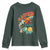 Funny Blasted My Way Through 100 Days Youth Sweatshirt 100 Days Of School