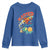 Funny Blasted My Way Through 100 Days Youth Sweatshirt 100 Days Of School