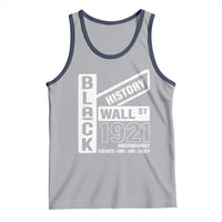 Never Forget Black Wall Street 1921 Tank Top Tulsa Black History Month