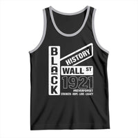 Never Forget Black Wall Street 1921 Tank Top Tulsa Black History Month