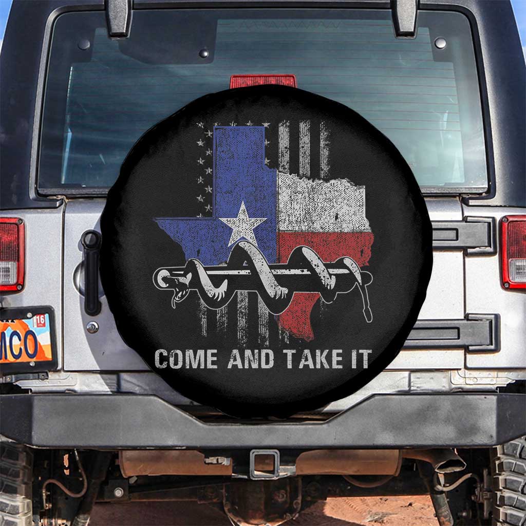 History Of Texas Spare Tire Cover Come And Take It Gonzales Texas Map American Flag