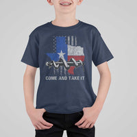History Of Texas T Shirt For Kid Come And Take It Gonzales Texas Map American Flag