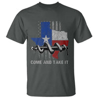 History Of Texas T Shirt Come And Take It Gonzales Texas Map American Flag