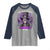 Funny Mardi Gras Voodoo Raglan Shirt Don't Make Me Go All Voodoo On You New Orleans Witch Doctor