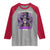 Funny Mardi Gras Voodoo Raglan Shirt Don't Make Me Go All Voodoo On You New Orleans Witch Doctor