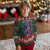 Funny Mardi Gras Voodoo Knitted Sweatshirt Don't Make Me Go All Voodoo On You New Orleans Witch Doctor - Wonder Print Shop