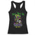 Funny Mardi Gras Voodoo Queen Racerback Tank Top Don't Make Me Go All Voodoo On You