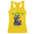Funny Mardi Gras Voodoo Queen Racerback Tank Top Don't Make Me Go All Voodoo On You