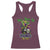 Funny Mardi Gras Voodoo Queen Racerback Tank Top Don't Make Me Go All Voodoo On You