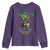 Funny Mardi Gras Voodoo Queen Youth Sweatshirt Don't Make Me Go All Voodoo On You