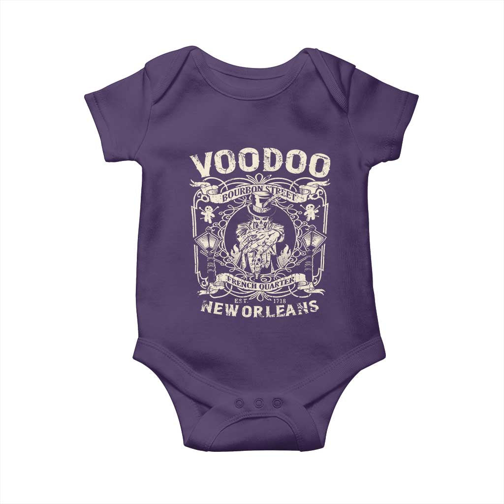 Voodoo Bourbon Street Spooky New Orleans Baby Onesie Voodoo Doctor