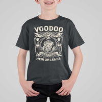 Voodoo Bourbon Street Spooky New Orleans T Shirt For Kid Voodoo Doctor