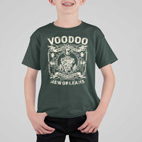 Voodoo Bourbon Street Spooky New Orleans T Shirt For Kid Voodoo Doctor